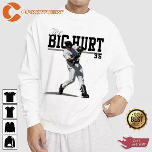 Rest In Peace The Big Hurt 35 Frank Thomas Play T-Shirt