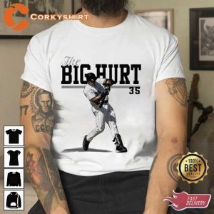 Rest In Peace The Big Hurt 35 Frank Thomas Play T-Shirt