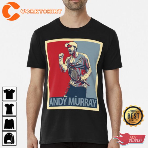 Retro 90s Andy Murray Classic T-Shirt