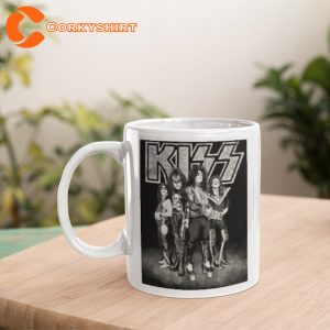 Retro 90s KISS Band Member Gift for Fans Coffee Mug