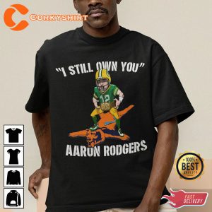 Retro 90s Rodgers Greenn Bay Packers Aaron Rodgers Unisex Vintage T-Shirt