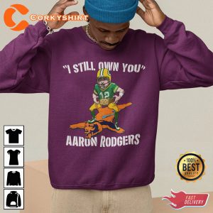 Retro 90s Rodgers Greenn Bay Packers Aaron Rodgers Unisex Vintage T-Shirt