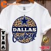 Retro 90s Style Dallas Football Cowboy Dallas Fans Gift T-Shirt Design