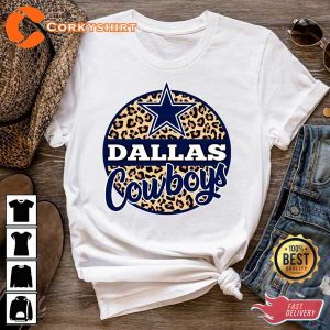 Retro 90s Style Dallas Football Cowboy Dallas Fans Gift T-Shirt Design