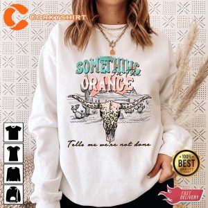 Retro 90s Zach Bryan Something in the Orange Retro Country Music Western Sweatshirt