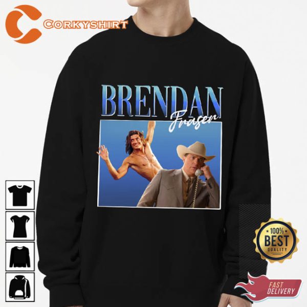 Retro Brendan Fraser Sweatshirt