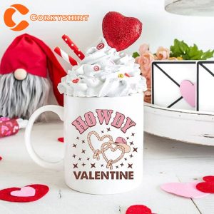 Retro Howdy Valentines Day Western Cowboy Xoxo Love Mug