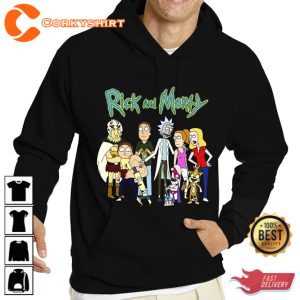 Rick-And-Morty-Characters-Shirt-Design