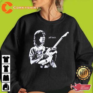 Rip Guitar legend Jeff Beck Gift for Fans Memorial T-Shirt
