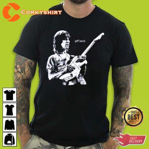 Rip Guitar legend Jeff Beck Gift for Fans Memorial T-Shirt