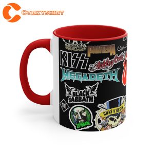 Rock n Roll Music Rock Bands Music Coffee Mug