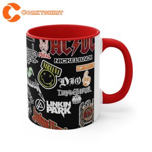 Rock n Roll Music Rock Bands Music Coffee Mug