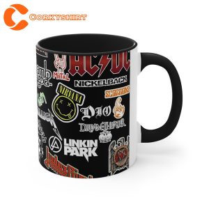 Rock n Roll Music Rock Bands Music Coffee Mug