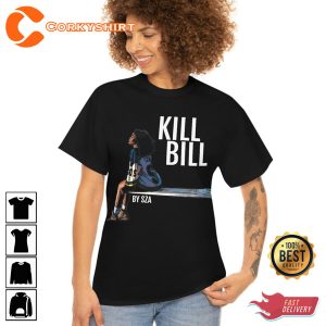 SZA SZA Kill Bill Vintage Graphic Printed T-Shirt