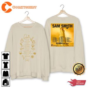 Sam Smith Gloria World Tour 2023 Sam Smith Tour Gift For Fan T-Shirt