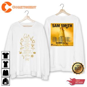 Sam Smith Gloria World Tour 2023 Sam Smith Tour Gift For Fan T-Shirt