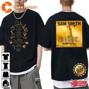 Sam Smith Gloria World Tour 2023 Sam Smith Tour Gift For Fan T-Shirt