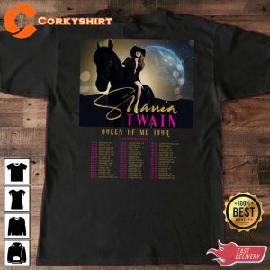 Shania Twain Queen Of Me Tour 2023 Gift for Fans T-Shirt