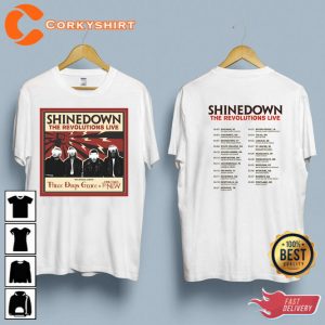 Shinedown The Revolutions Live Tour 2023 Hot Unisex T-Shirt