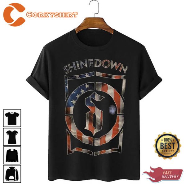 Shinedown The Revolution’s Live Tour 2023 Unisex Shirt