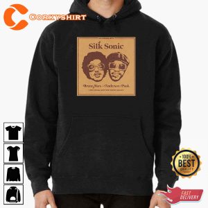 Silk Sonic Bruno Mars and Anderson Paak Unisex Vintage T-Shirt