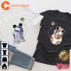 Star Wars Mickey Minnie Honeymoon Star Wars Disney Valentines Couple T-Shirt