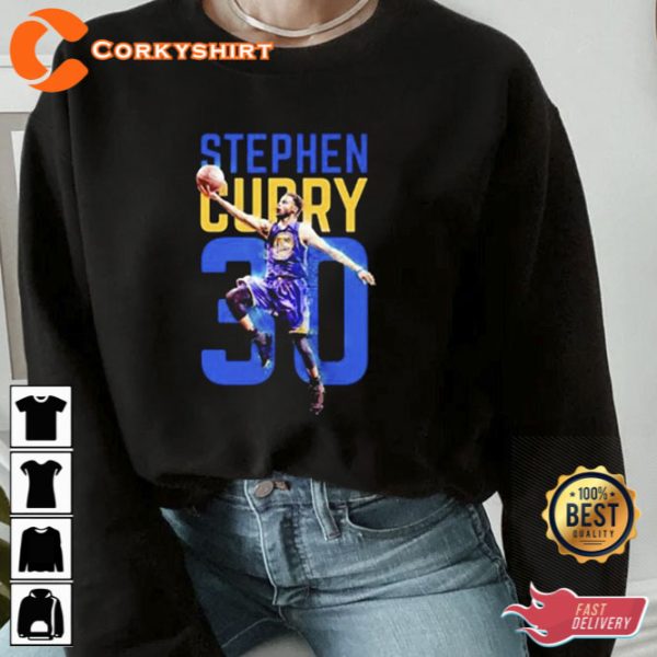 Stephen Curry 30 Golden State Warriors All Time 3 Point Leader Signature Shirt