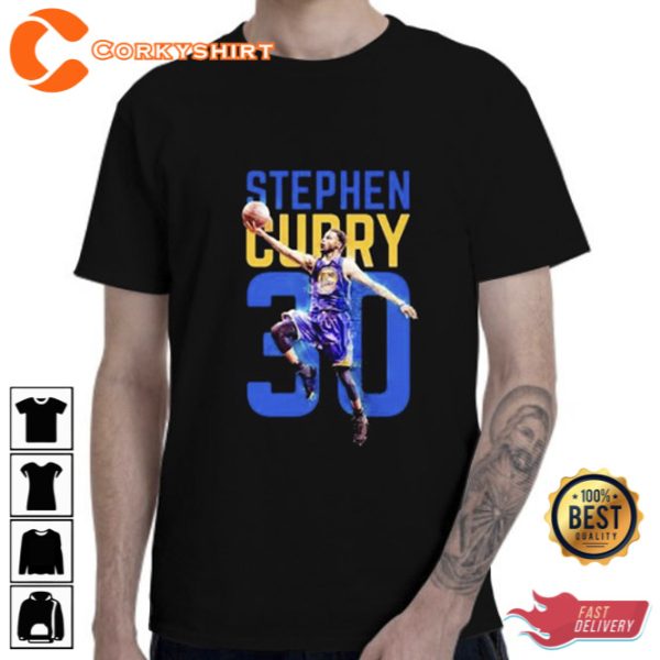 Stephen Curry 30 Golden State Warriors All Time 3 Point Leader Signature Shirt