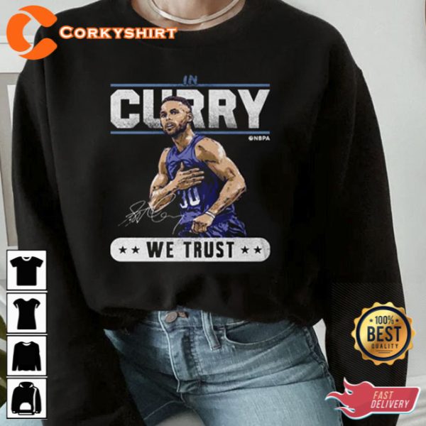 Stephen Curry 90’s Retro In Curry We Trust Unisex T-Shirt