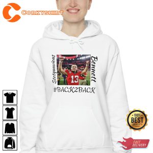 Stetson Bennett Back To Back Champs Hoodie Stetquavious Bennett Hoodie