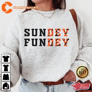 Sundey Fundey Cincinnati Football Crewneck Unisex Graphic Sweatshirt