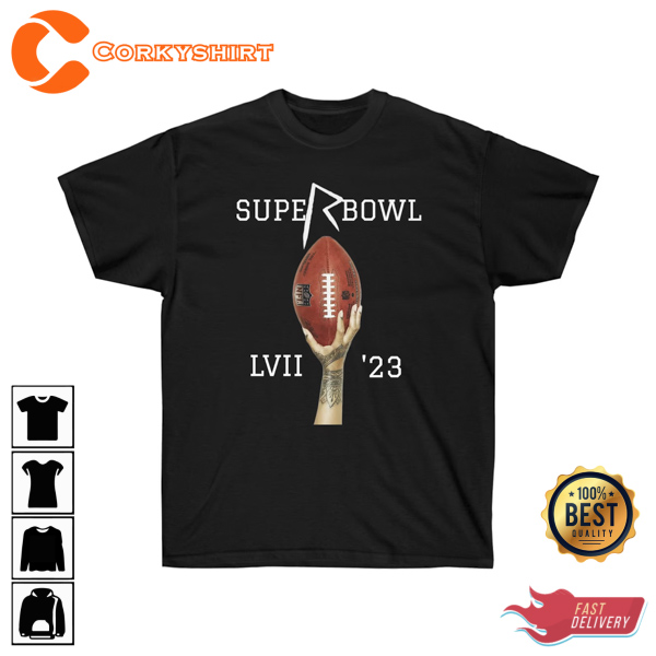 Rihanna Super Bowl 2023 Shirt, Team Halftime Shirt - Corkyshirt