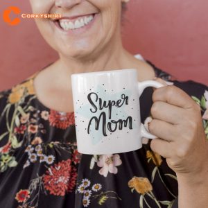 Super Mom Mug Ceramic Coffee Gift Cup