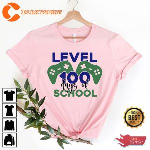 Teacher 100th Day Of School 100 Days Of School 100 Days Brighter T-Shirt