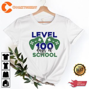 Teacher 100th Day Of School 100 Days Of School 100 Days Brighter T-Shirt