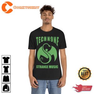 Tech N9ne Neon Green T Shirt Design