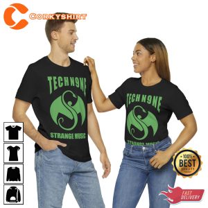 Tech N9ne Neon Green T Shirt Design