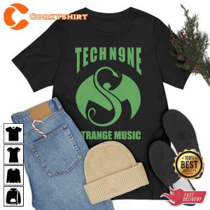 Tech N9ne Neon Green T Shirt Design