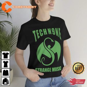 Tech N9ne Neon Green T Shirt Design