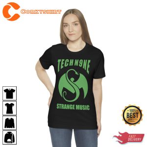 Tech N9ne Neon Green T Shirt Design