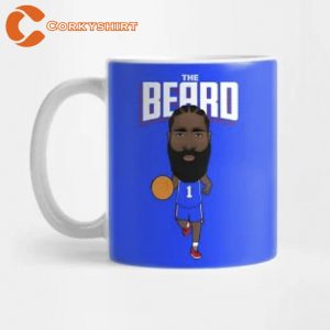 The Beard James Harden Philadelphia 76ers Mug