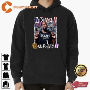 The Bklyn Nets Design Kevin Durant Unisex Hoodie