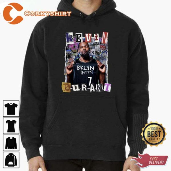 The Bklyn Nets Design Kevin Durant Unisex Hoodie