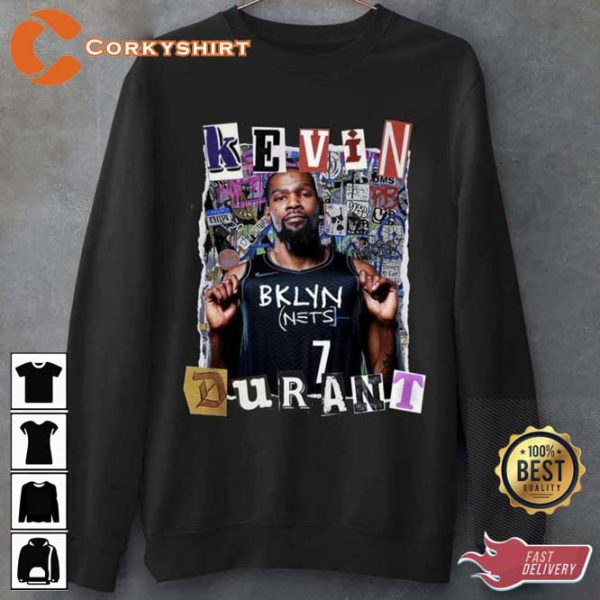 The Bklyn Nets Design Kevin Durant Unisex Hoodie