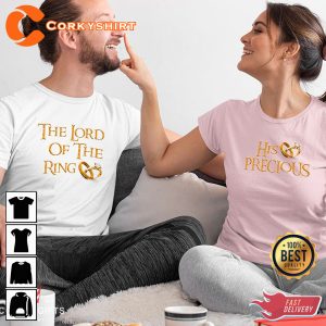 The Lord Of The Ring His And Hers Valentines Day Gift Couple T-Shirt