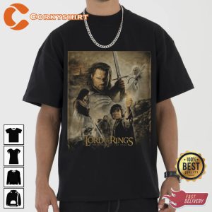 The Lord of the Rings Return of the King Movie Poster Sweatshirt