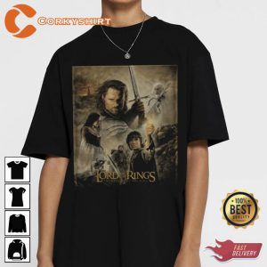 The Lord of the Rings Return of the King Movie Poster Sweatshirt