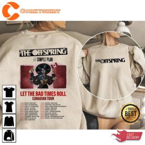 The Offspring Let The Bad Times Roll Tour 2022 – 2023 Shirt
