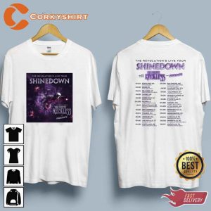 The Revolution's Live Tour 2023 Shinedown Shirt