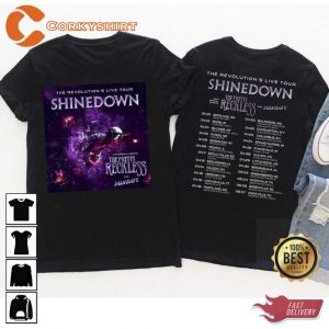 The Revolution's Live Tour 2023 Shinedown Shirt